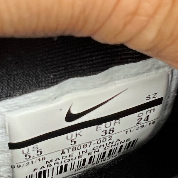 Nike Air Fear Of God Raid Black Sail Fossil Men’s 5.5 / Women’s 7 - Picture 9 of 10